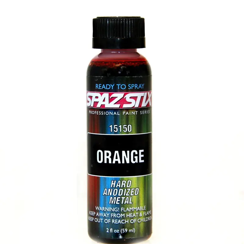Spaz Stix Candy Orange Airbrush Ready Paint, 2Oz, 15150 1