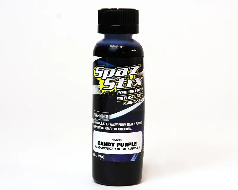 Spaz Stix Candy Purple Airbrush Ready Paint, 2Oz, 15600 1