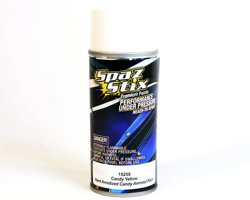 Spaz Stix Candy Yellow Aerosol Paint, 15259 1