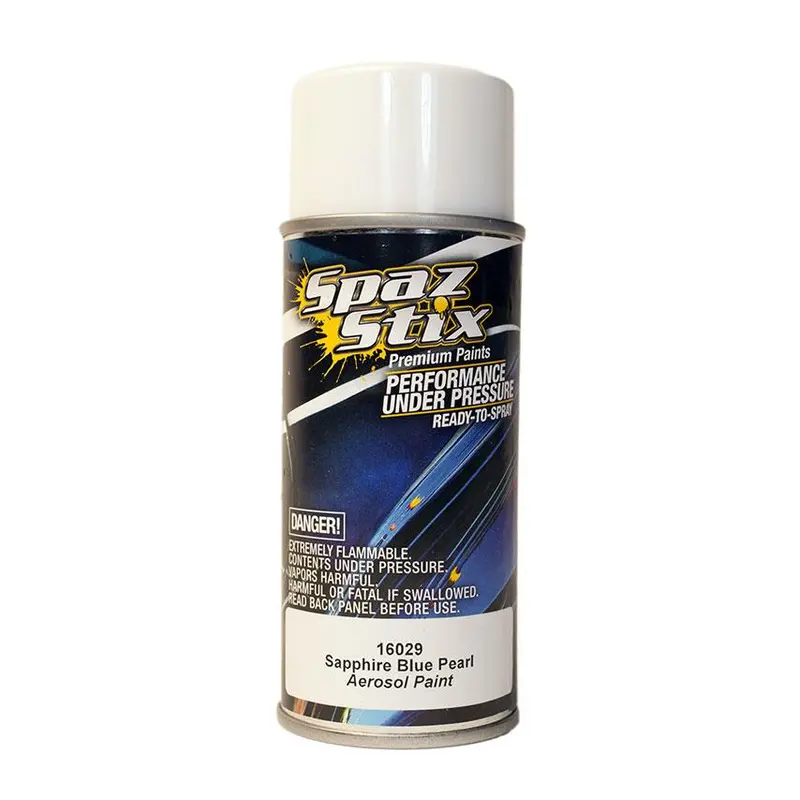Spaz Stix Sapphire Blue Pearl Aerosol Paint, 16029 1