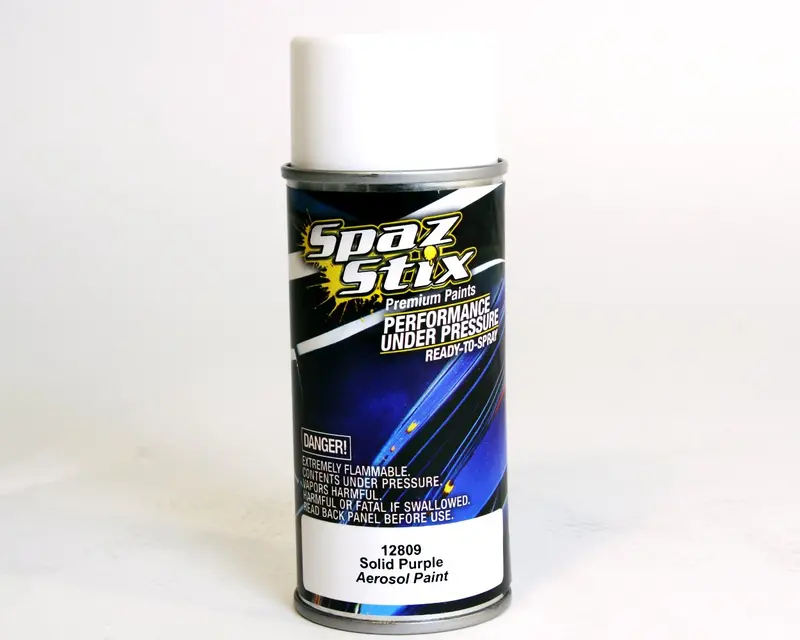 Spaz Stix Solid Purple Aerosol Paint, 12809 1