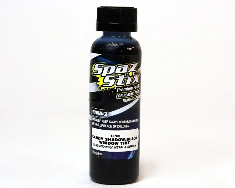 Spaz Stix Translucent Black Airbrush Paint, Tint, 15700 1
