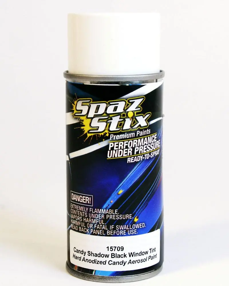 Spaz Stix Translucent Black Window Tint / Drop Aerosol Paint, 15709 1