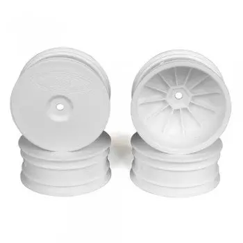 Speedline Buggy Wheels For Tlr 22X-4 / Tekno Eb410 / Front / White / 4Pcs, Der-Sb4-L4w 1