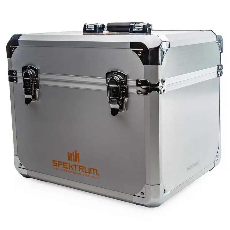 Spektrum Dual Aluminum Stand Up Transmitter Case 1