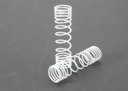 Springs, Rear (White) (Progressive Rate) (2), Tra-5858 1