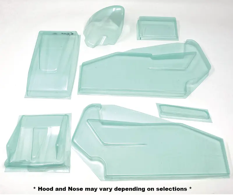 Sprint Car Body Kit, Fits Custom Works Rc 1