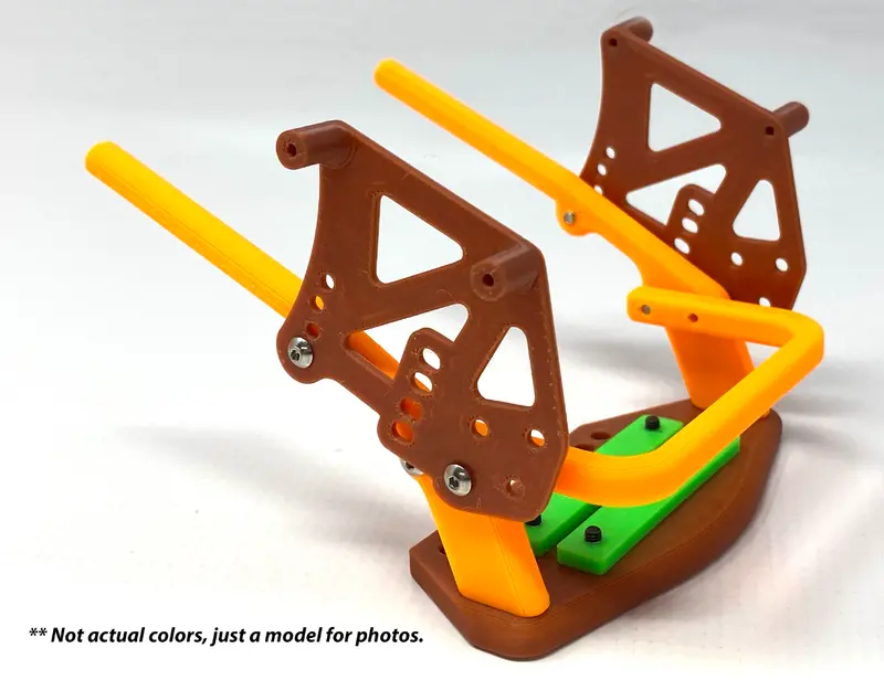 Sprint Car Front Wing Mounts 1/10 Scale, Brp-W4001 1