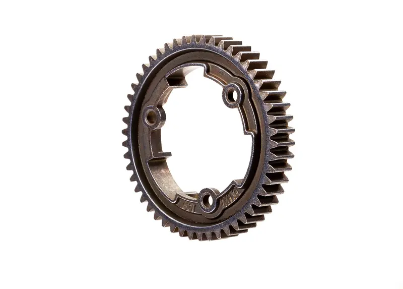 Spur Gear, 50-Tooth, Steel (Wide-Face, 1.0 Metric Pitch), Tra-6448R 1