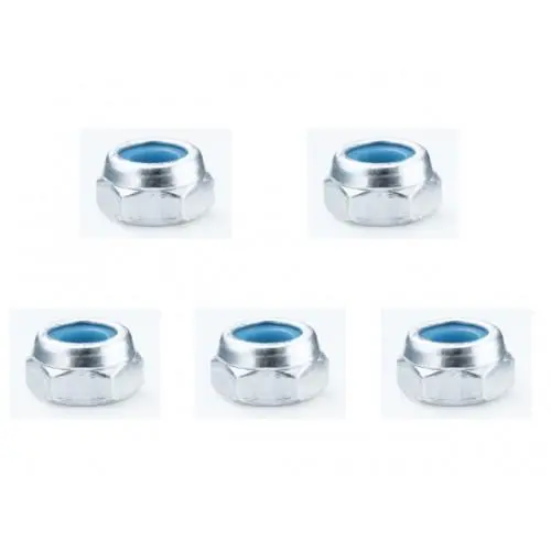 Square Rc 3Mm Nut, Aluminum, Silver, Sge-13S 1
