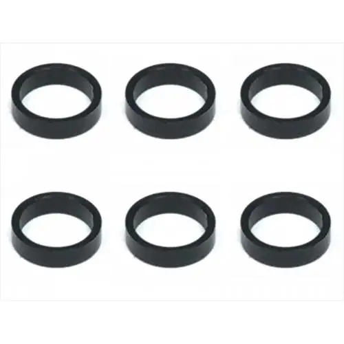 Square Rc Axle Shim, 2.0Mm, Black, Sge-4820Bk 1