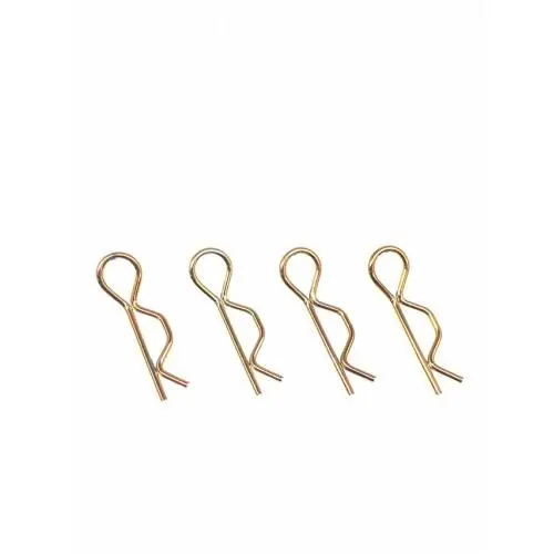 Square Rc Body Clips, 7Mm, Gold, Sgf-06G 1