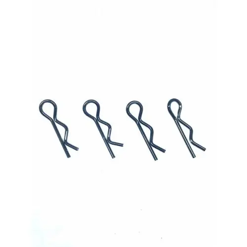 Square Rc Body Clips, Small, Black, Sgf-1Bk 1