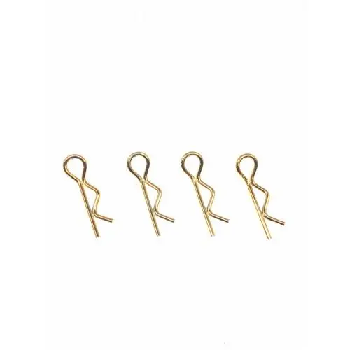Square Rc Body Clips, Small, Gold, Sgf-1G 1