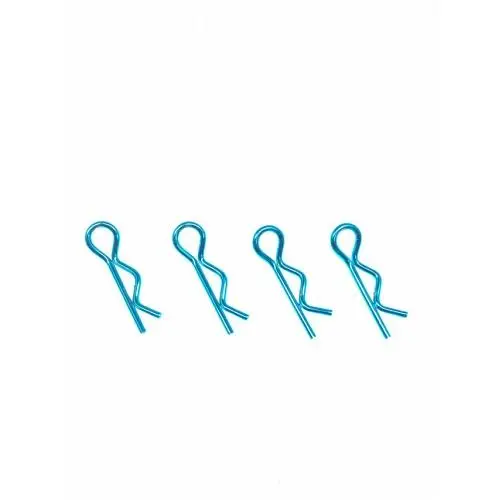 Square Rc Body Clips, Small, Teal Blue, Sgf-1Tb 1