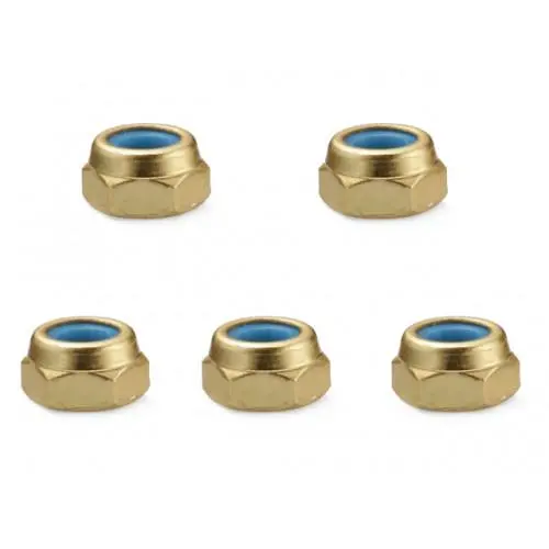 Square Rc Thin Aluminum Nut, 3Mm, Gold, Sge-13Ug 1