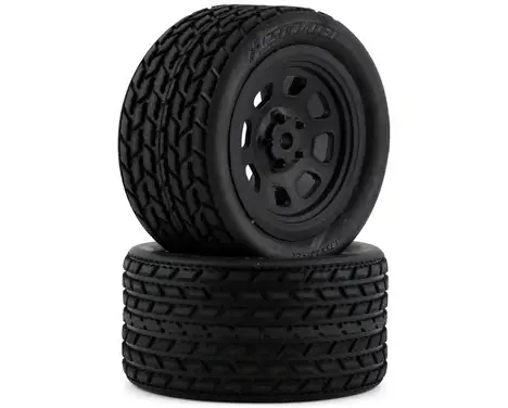 Sr10 Pre-Mounted Street Stock Tires W/Rear Wheels (2), Asc-71195 1
