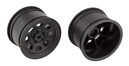 Sr10 Rear Wheels, Black Asc-71097 1