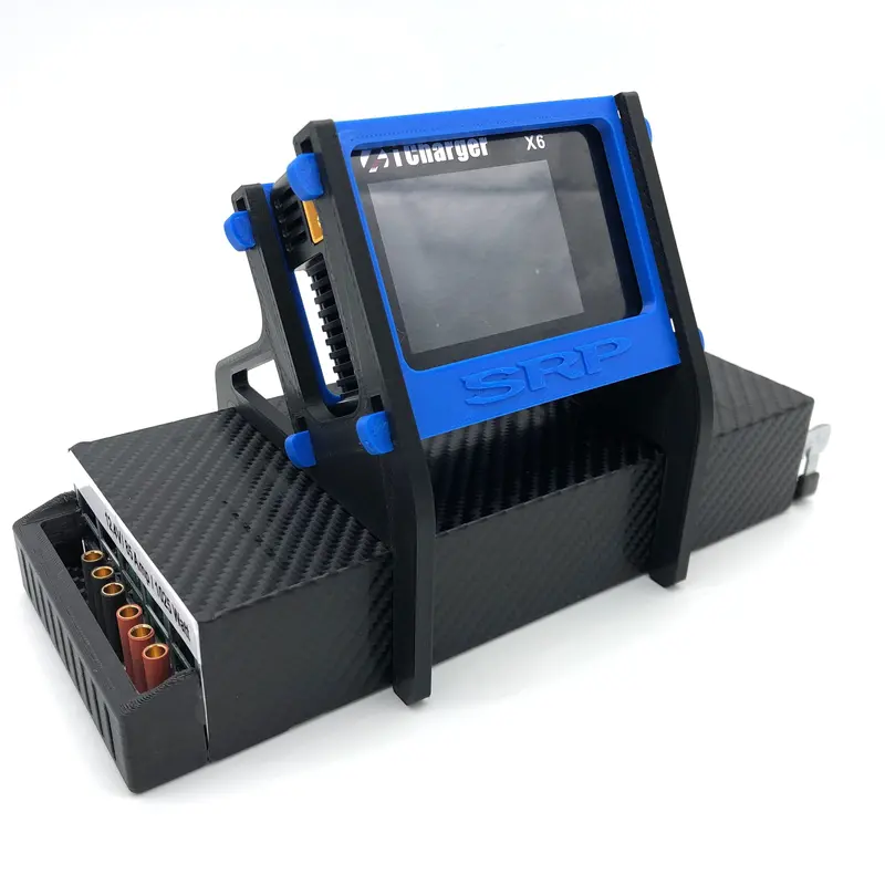 Srp Junsi X6 4-Piece Charger Stand, Blue/Black, Snr10000036-02 1