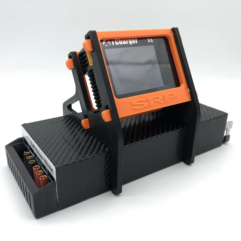 Srp Junsi X6 4-Piece Charger Stand, Orange/Black, Snr10000036-05 1
