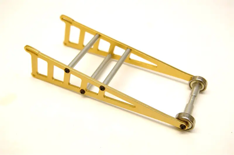 St Racing Concepts Adjustable Wheelie Bar Kit, Cnc Aluminum, Gold, St3678wbk 1