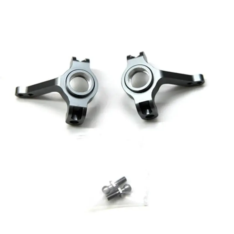 St Racing Concepts Alum Steering Knuckle Scx10/Ax10 Gun Mtl, Sta80004gm 1