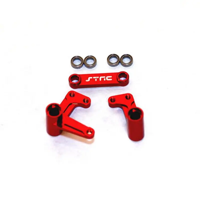 St Racing Concepts Aluminum Steering Bellcrank System, Red, St3743xr 1