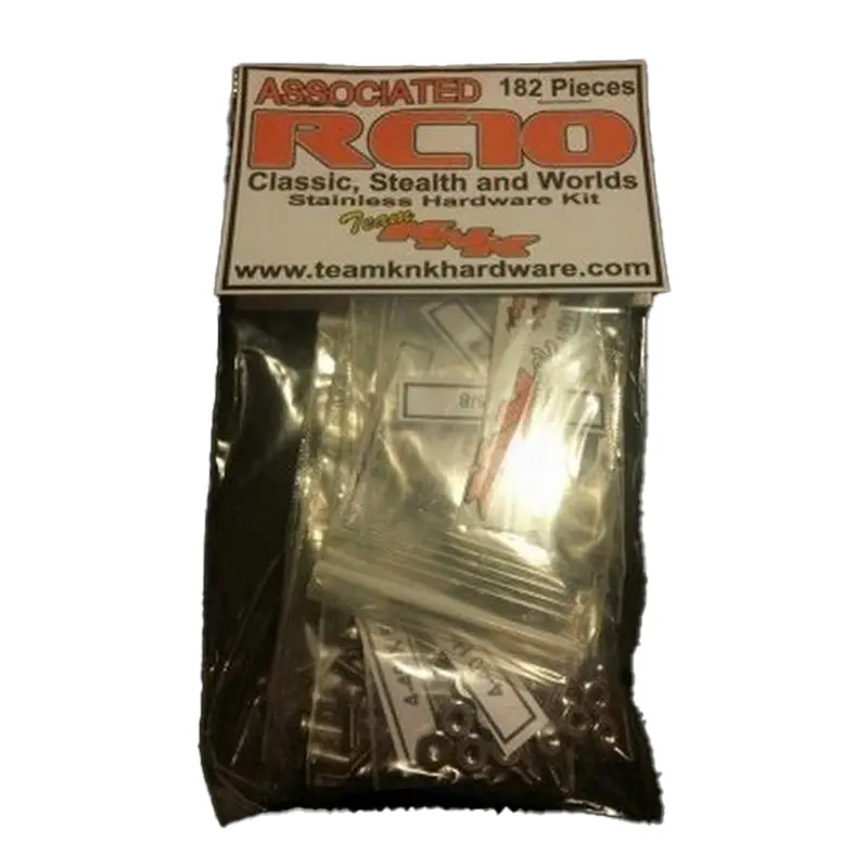 Stainless Hardware Kit For Associated Classic, Stealth And Worlds Car, Knkrc1001 1