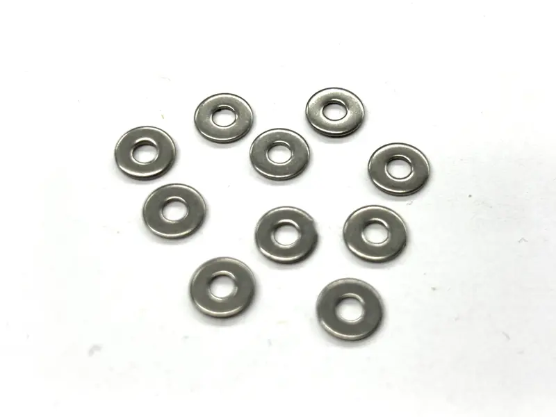Stainless Steel #4 Washer, Set Of 10, Vrc-8275 1