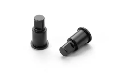 Steel Steering Block Pivot Pin (2) 1