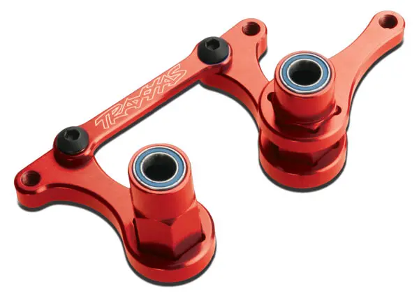 Steering Bellcranks, Drag Link (6061-T6 Aluminum)/ 5X8mm Ball Bearings (4)/ Hardware (Assembled) 1