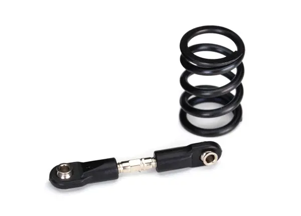 Steering Link, Steel / Servo Saver Spring, Heavy Duty, Tra-7746X 1