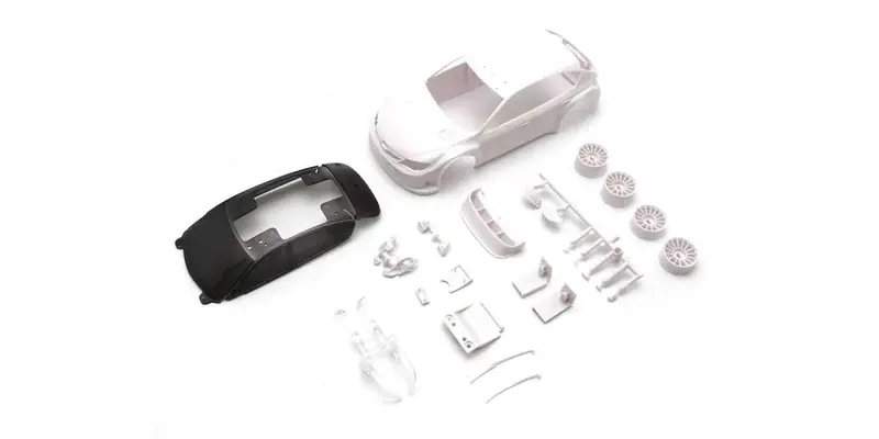 Subaru Impreza Wrc2008 White Body(W/Rim) Mzn221 1