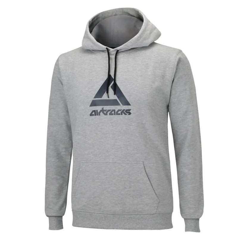 Sweatshirt Crew Team Mit Kapuze Grau 1