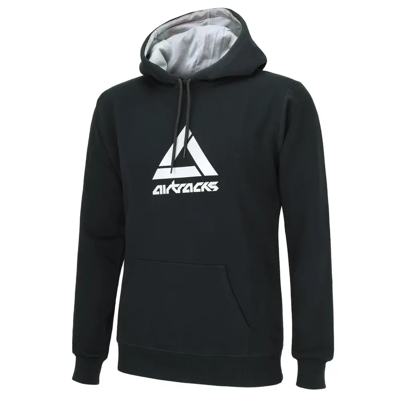 Sweatshirt Crew Team Mit Kapuze Schwarz 1