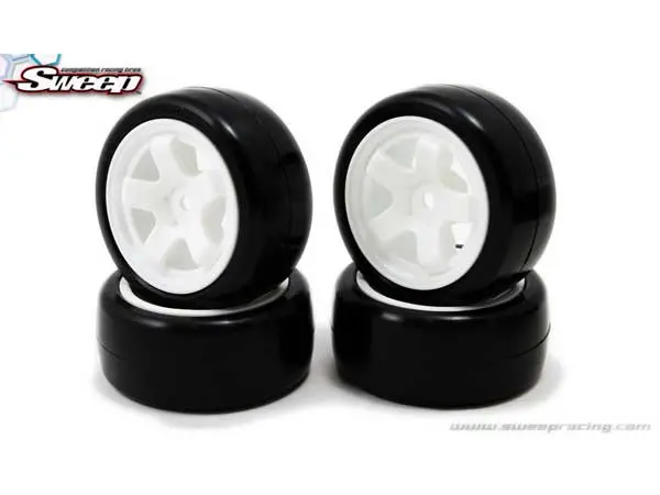 Sweep Racing Minis 33 Deg Rubber Tires Set, 733511 1