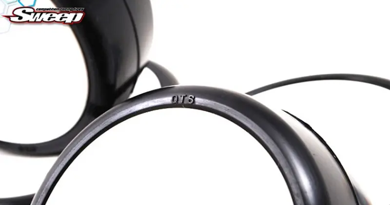 Sweep Racing Qts32bk 1/10Th True Black Pre-Glued Tc Tire, 2735417 1