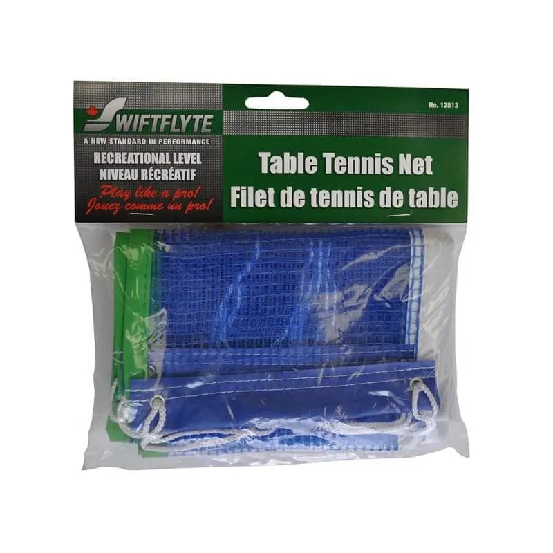 Swiftflyte Tie-On Recreational Level Replacement Ping Pong Net 1