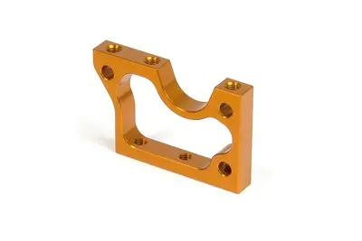 T2'009 Right Alu Layshaft Bulkhead - Orange 1