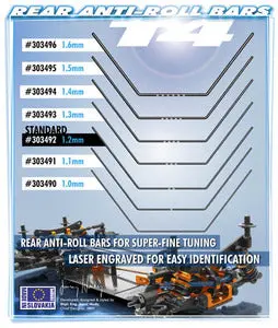 T4 Anti-Roll Bar Rear 1.1 Mm 1