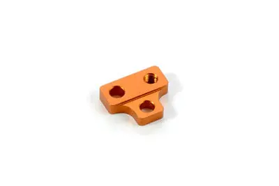 T4'15 Alu Motor Mount Plate - Orange 1