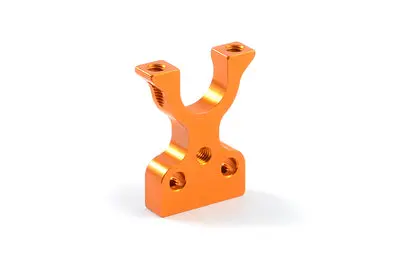 T4'17 Alu Layshaft Bulkhead Closed L/R - Orange 1