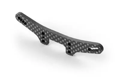 T4'19 Slp Shock Tower Front 3.0Mm Graphite 1