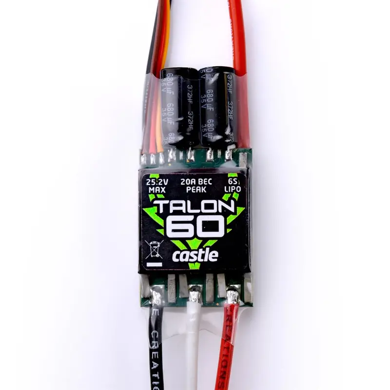 Talon 60, 60Amp, 6S Max, Hd Bec 1