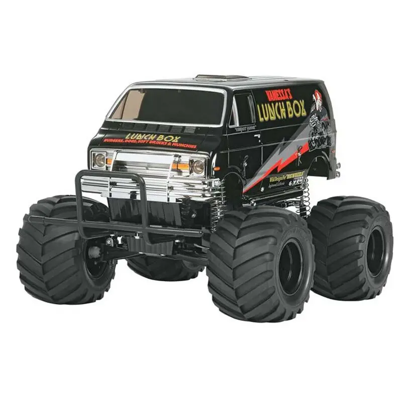 Tamiya 1/12 Lunch Box "Black Edition" 2Wd Electric Monster Truck Kit, Tam58546 1