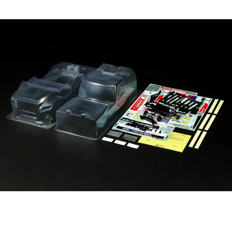 Tamiya Clear Body Set, Buggyra Fat Fox, Decals, 51613 1
