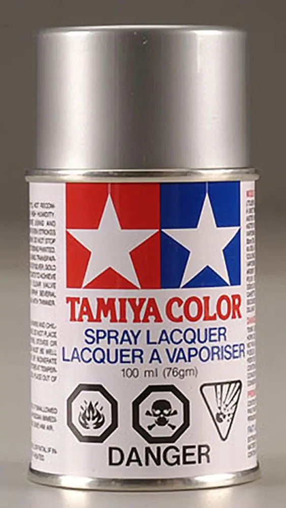 Tamiya Ps-12 Polycarb Spray Paint, Silver, 86012 1