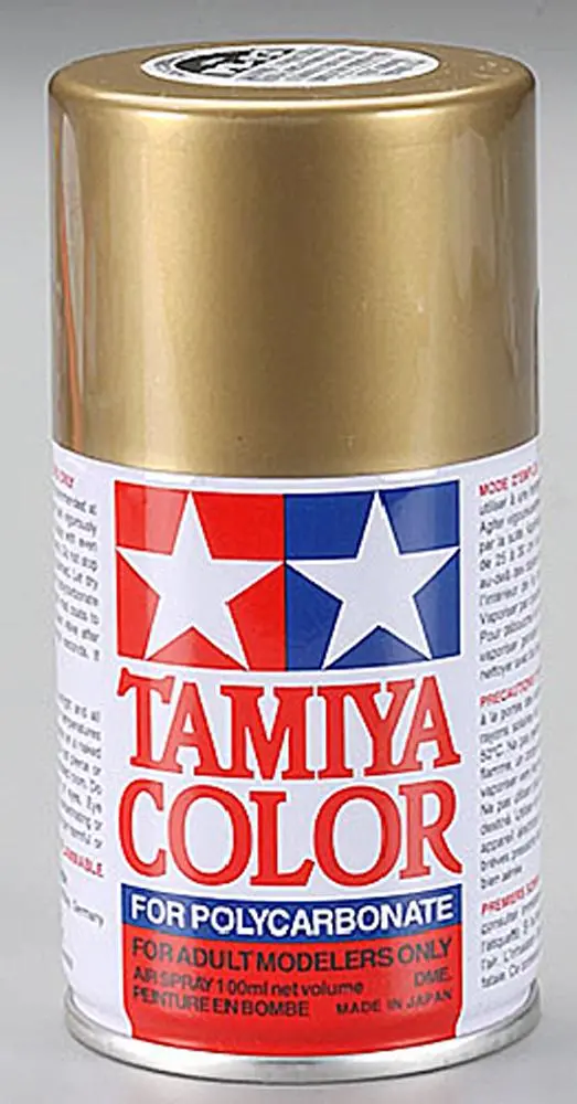 Tamiya Ps-13 Polycarb Spray Paint, Gold, 86013 1