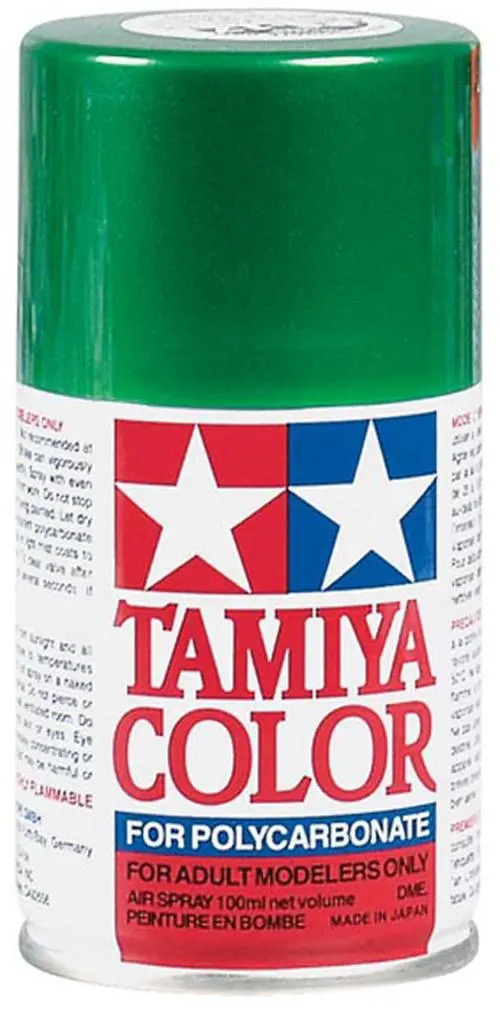 Tamiya Ps-17 Polycarb Spray Paint, Metal Green, 86017 1