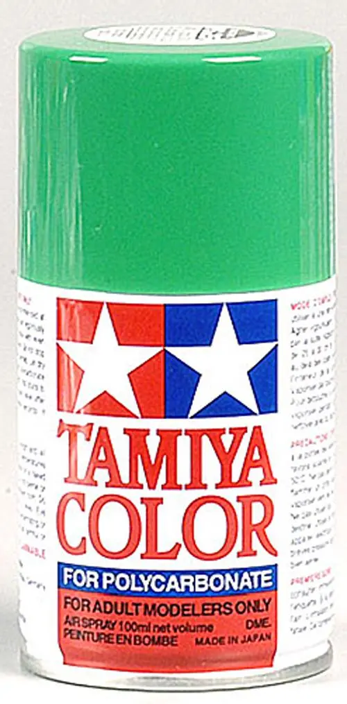 Tamiya Ps-25 Polycarb Spray Paint, Bright Green, 86025 1